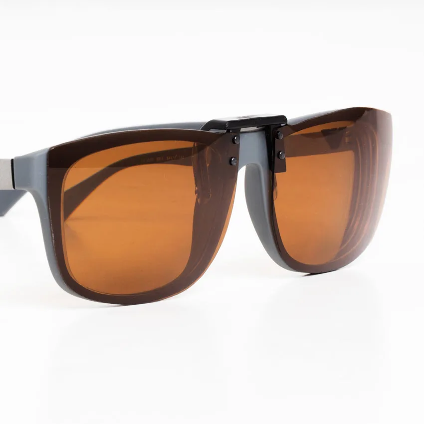 Amber Clipon Sunglasses