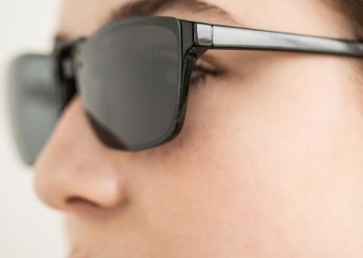 grey clipon sunglasses