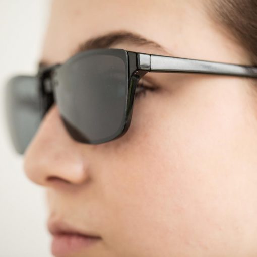 grey clipon sunglasses